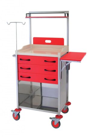 Carro de Curas y Urgencias Cod 10535 6 11 14
