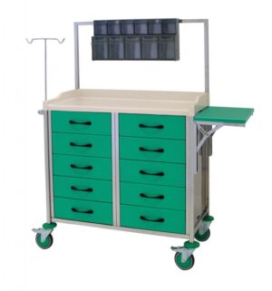 Carro de Curas y Urgencias Cod 10700 6 14 70 75 76