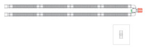 Circuito Respiratoria Circular Flextube #991